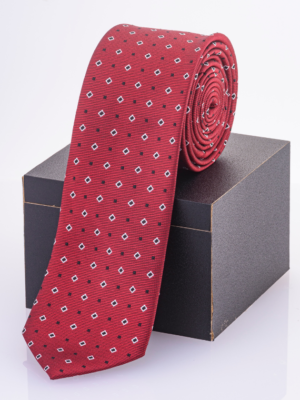 Formal men's jacquard tie