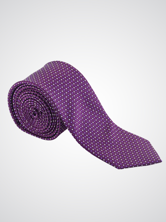 Formal men's jacquard tie