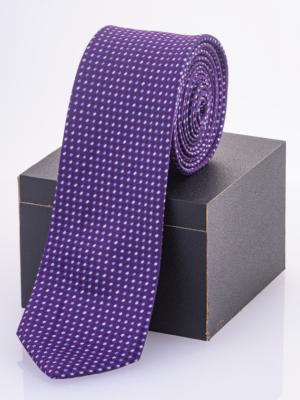 Formal men's jacquard tie