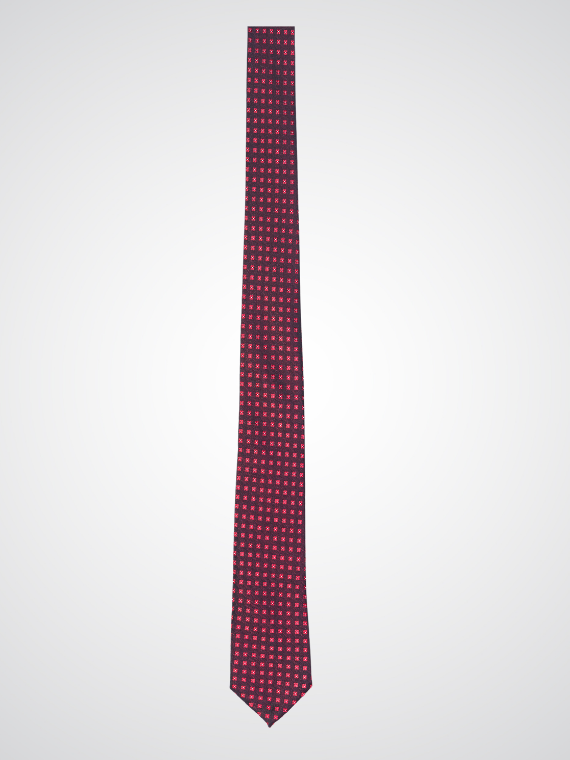 Formal men's jacquard tie