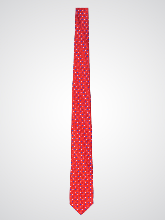 Formal men's jacquard tie