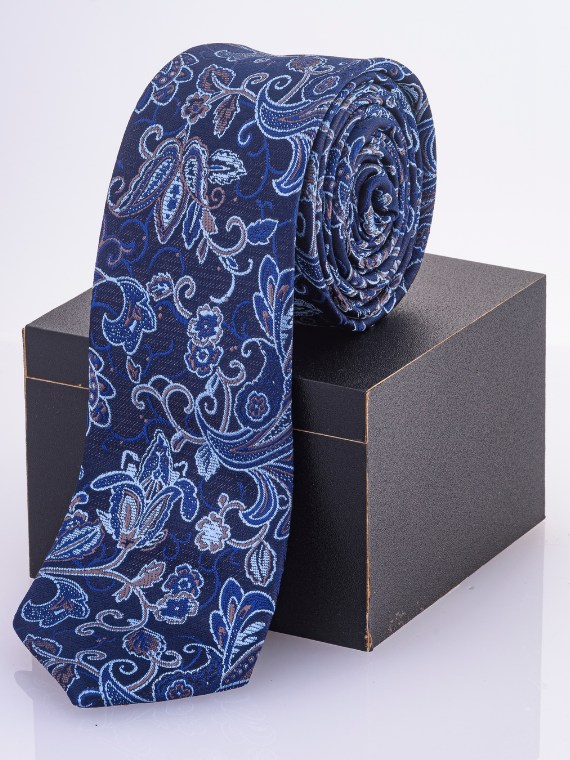 Formal men's jacquard tie