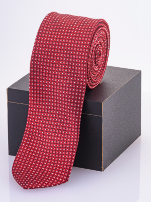 Formal men's jacquard tie