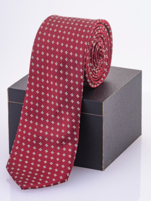 Formal men's jacquard tie