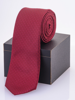 Formal men's jacquard tie