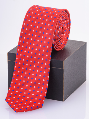 Formal men's jacquard tie