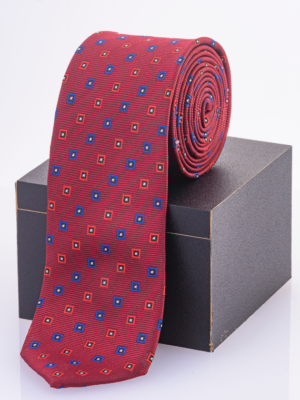 Formal men's jacquard tie