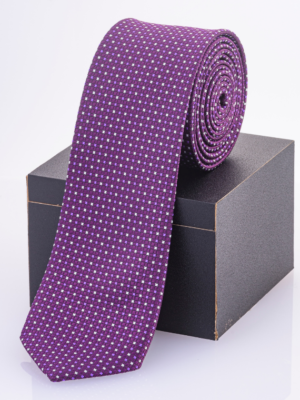 Formal men's jacquard tie