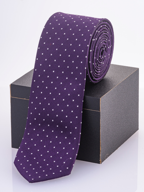 Formal men's jacquard tie