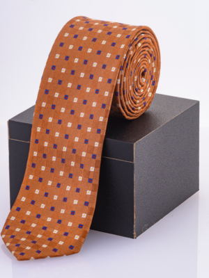 Formal men's jacquard tie