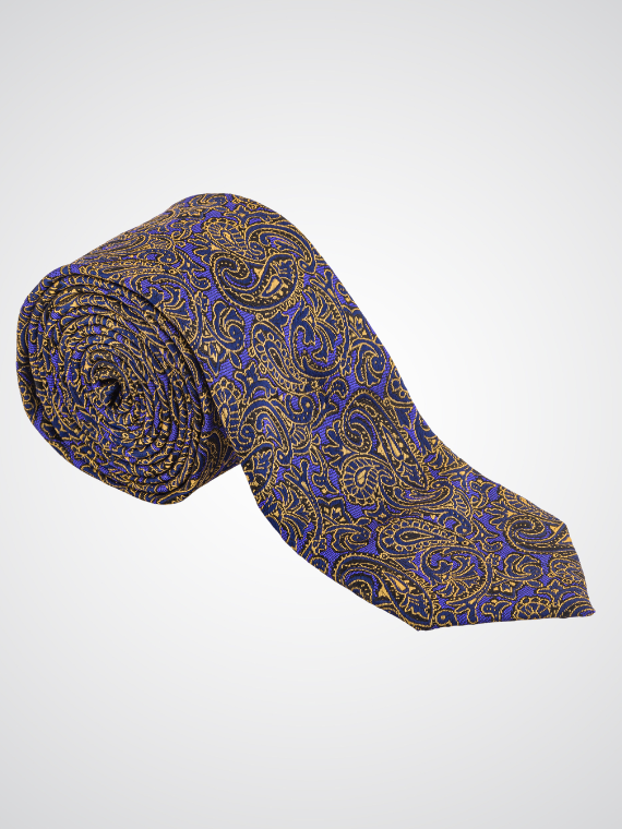 Formal men's jacquard tie