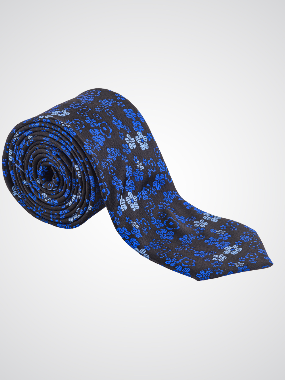 Formal men's jacquard tie