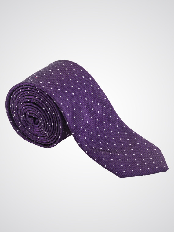 Formal men's jacquard tie