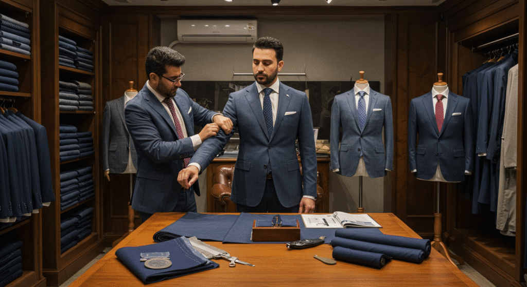 Custom suit tailor