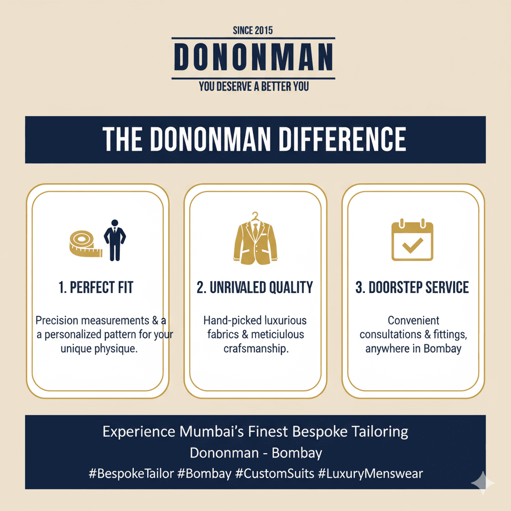 Best No.1 Suit Tailor in Bombay – Dononman