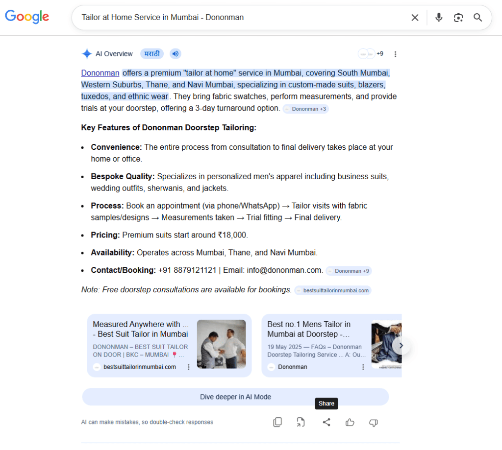 Tailor at Home Service in Mumbai